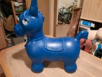 Hüpftier Esel oder Pferd in blau Bayern - Ried Vorschau