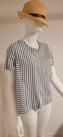L 40 Vero Moda Oberteil Bluse Hemd Top weiß blau gestreift Tunika Beuel - Oberkassel Vorschau