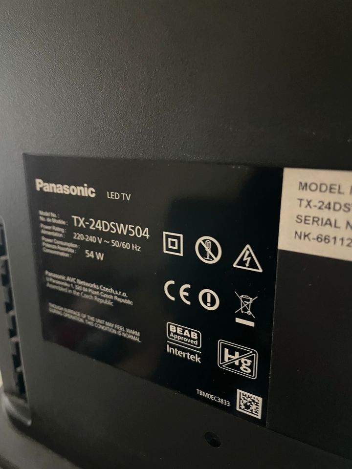 Panasonic Fernseher 24 Zoll  (TX-24DSW504) in Dortmund