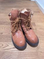 Women's Shearling Martin Boots, Brown, Size 39 Berlin - Mitte Vorschau