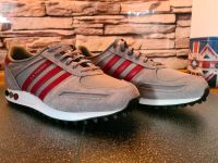 L A Trainer Adidas Schuhe grau rot bordeaux / 44 2/3 Bayern - Gundelsheim Vorschau