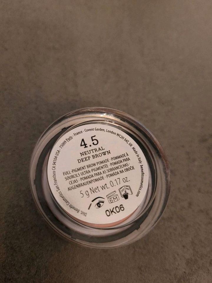 NEU Benefit Powmade Augenbrauenpomade + Dual-Bürstchen in Hamburg