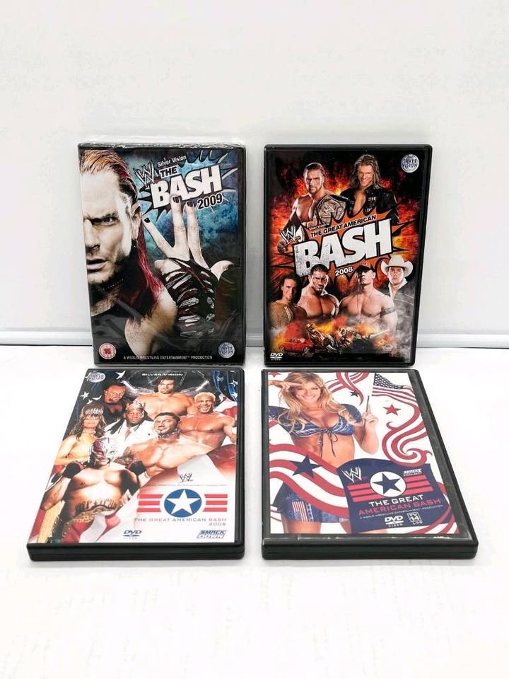 WWF/WWE DVD Konvolut The Great American Bash Konvolut je 5€ in Filderstadt