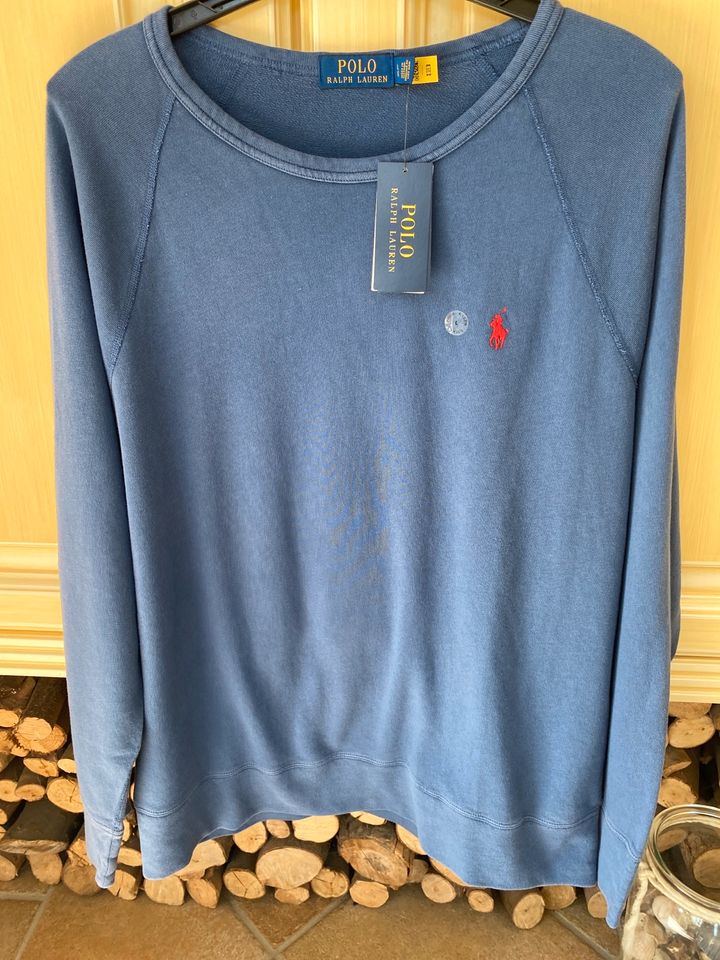 Polo Ralph Lauren Herren Sweatshirt Größe L NEU blau mit Etikett in Gelsenkirchen