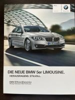 Katalog Prospekt Werbung BMW 5er Limousine F10 2013 Facelift Düsseldorf - Pempelfort Vorschau