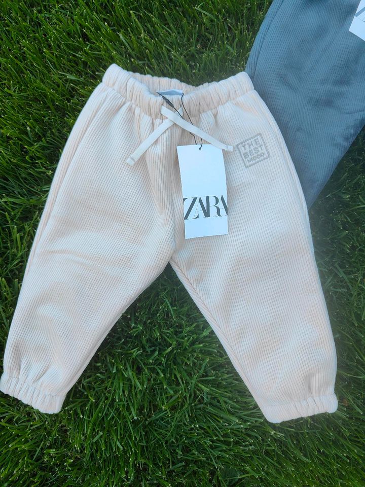 Zara Hose Jogginghose Cargohose Hose Cord 80 Neu Strickhose in Wiesbaden