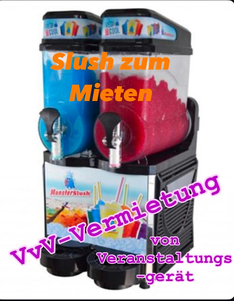 Slusheis, Slush Eismaschine, Popcorn, Crepes, Zuckerwatte mieten in Schaalby