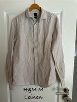 H&M Leinen Hemd beige creme langarm M Nordrhein-Westfalen - Grefrath Vorschau