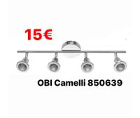 OBI Camelli 4 flammig Deckenstrahler Deckenlampe Deckenleuchte Lampe Leuchte 850639 NEU Bielefeld - Bielefeld (Innenstadt) Vorschau