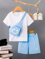 Kinder Sommerset 3 teilig T-Shirt, kurze Hose und Umhängetasche . Nordrhein-Westfalen - Gütersloh Vorschau