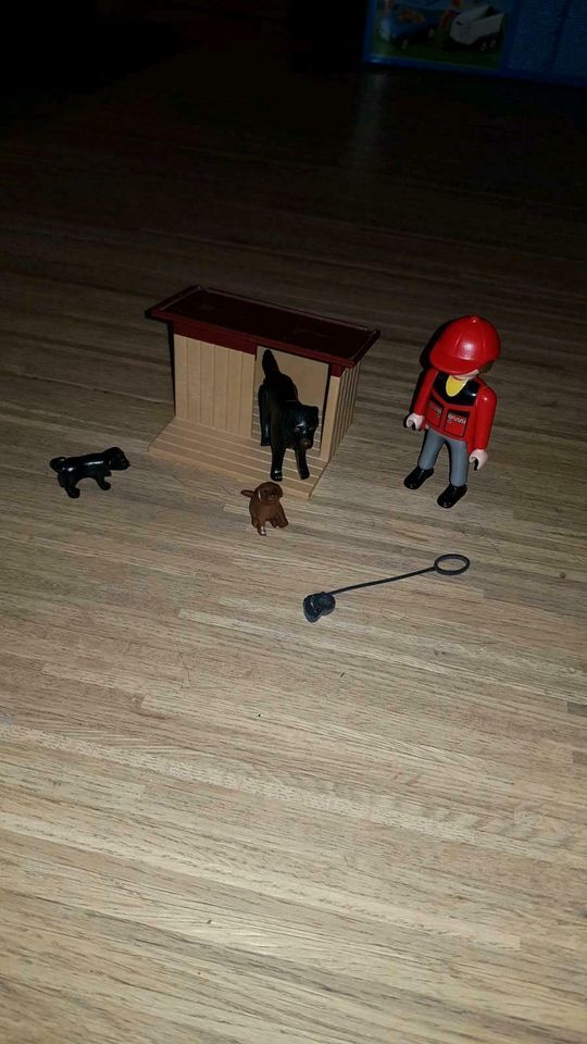 * PLAYMOBIL 5125 Hofhund mit Welpen Hundehütte TOP * in Jüchen