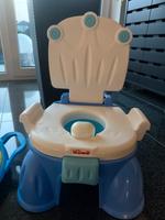 Baby Kinder Toilette Töpfchen Fisher-Price 3-in-1 mit Musik Saarland - Lebach Vorschau