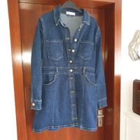 Zara Jeans Minikleid Jeanskleid 42 XL Hessen - Limeshain Vorschau