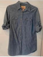 Damen Jeans Hemd S Levis blau Knöpfe Hessen - Rodgau Vorschau