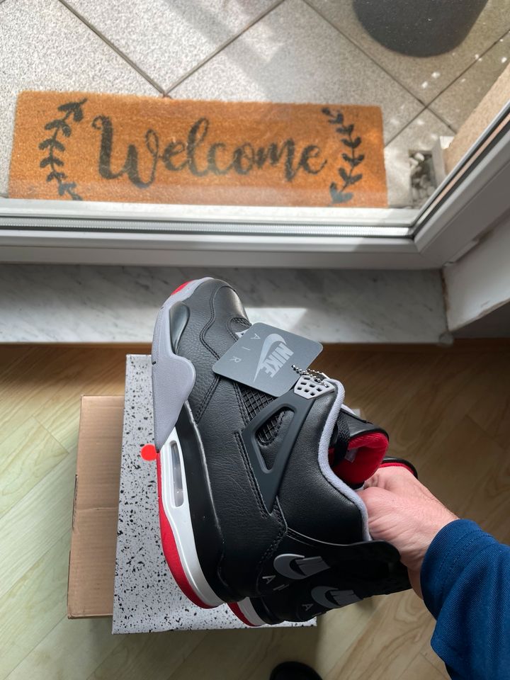 Jordan 4 Bred Reimagined in Neuwied