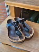 Birkenstock, schwarz, Größe 41, schmal Niedersachsen - Moormerland Vorschau