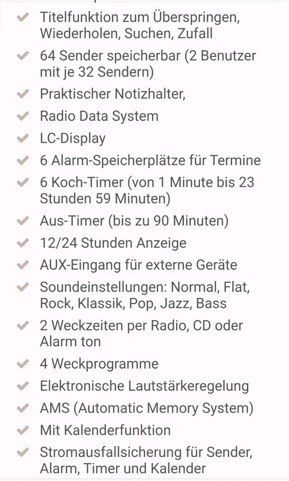 Radio Küche/Bad/Werkstatt in Merseburg