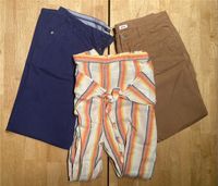 Chino Hosen blau beige Gr.38/40 Sommerhose offenes Bein Nordrhein-Westfalen - Bedburg-Hau Vorschau