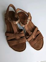 Sandalen braun gold Bayern - Merching Vorschau