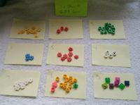 Lego, Blumen köpfe, Blau, Grün,Rot, Gelb, Weiß, und einer Lego Hessen - Hofheim am Taunus Vorschau