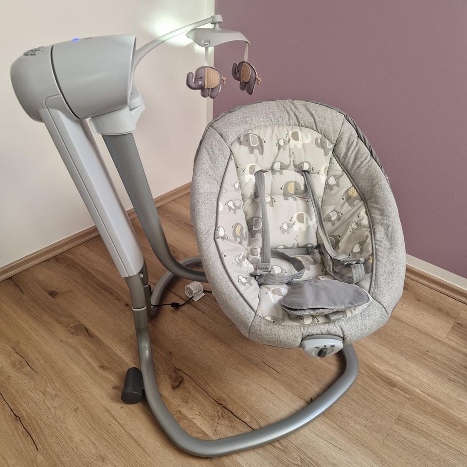 Joie Serina elektrische Babyschaukel/Babywippe Elephant Duo in Duisburg