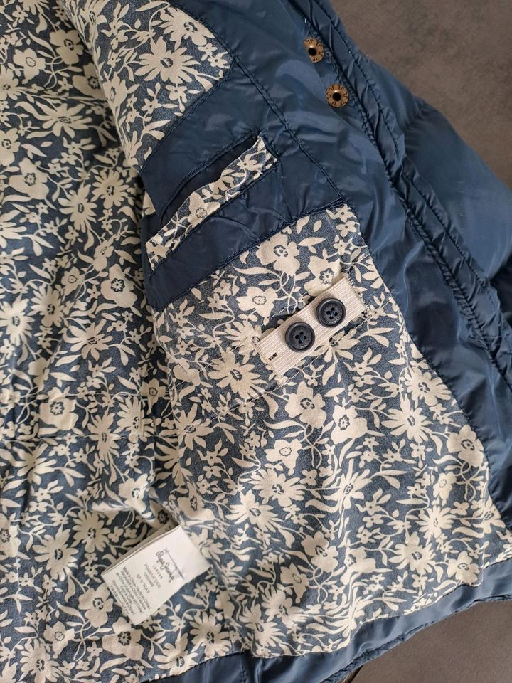 ⭐Winterjacke Weste⭐ Pepe Jeans Gr.10 abnehmbare Kapuze+Ärmel blau in Duisburg