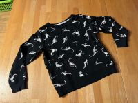 Pullover schwarz Dinos Gr. 134/140 H&M Niedersachsen - Braunschweig Vorschau