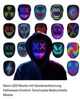 LED Maske für Karneval oder Halloween Baden-Württemberg - Rust Vorschau