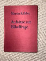 Aufsätze zur Bibel Frage Kähler 1967 Sachsen - Lengefeld Vorschau