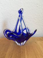 Glas Schale blau Leipzig - Kleinzschocher Vorschau