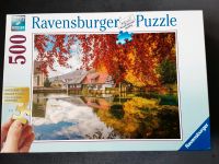 Ravensburger Puzzle 500 Teile Mühle am Blautopf Nr. 13 672 8 Bayern - Güntersleben Vorschau