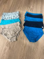 Jungen Unterhose Slip 122-128 Uni blau grau Nordrhein-Westfalen - Dorsten Vorschau