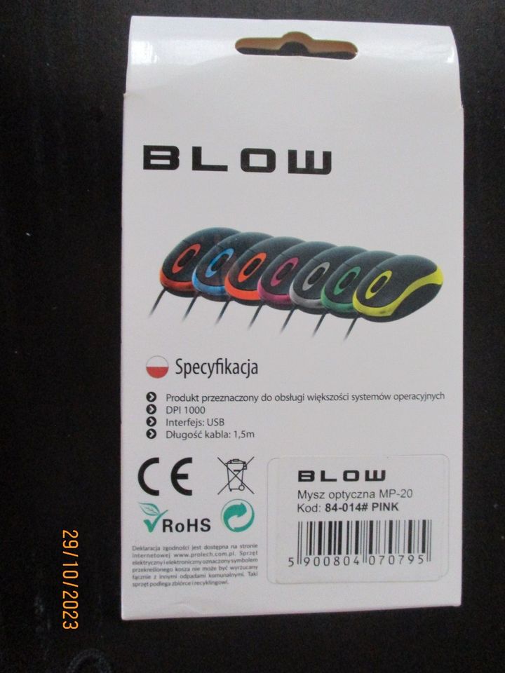 3 X Maus - BLOW - 1000 DPI - USB - MP-20 - PORTOFREI - in Wiesau