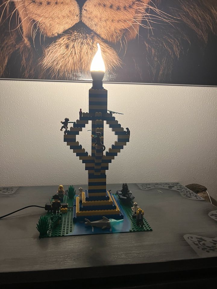 Lego Piraten Lampe Tischlampe Eigenbau in Viersen