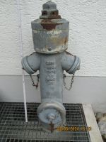 Hydrant Feuerwehr Feuer Deko Altes Eisen Nostalgie Oltimer Bayern - Hebertsfelden Vorschau