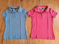 Damen Tommy Hilfiger Poloshirt Größe S Slim Fit Polo pink blau Hessen - Langgöns Vorschau