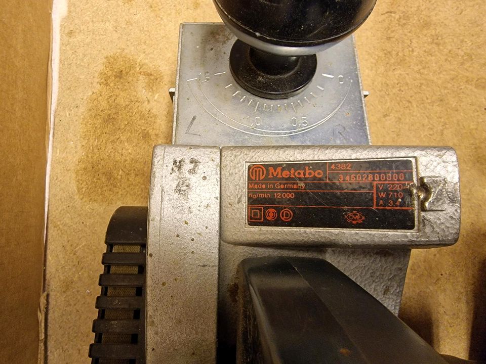 Elektro Hobel Metabo 4382 Industrie Qualität in Berlin