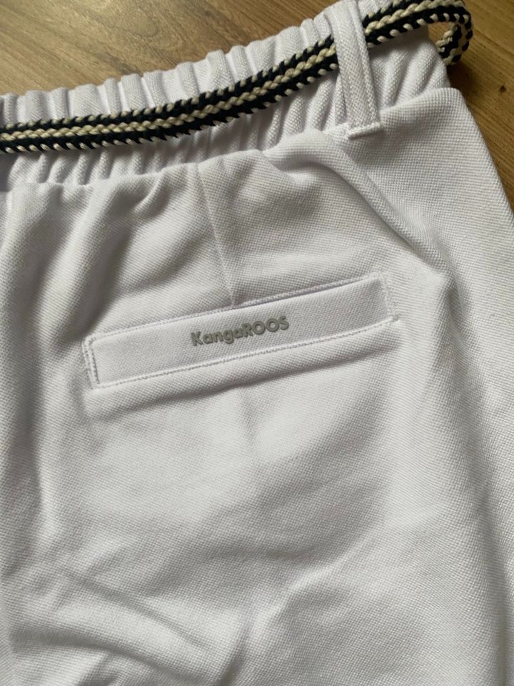 KangaROOS 7/8-Hose Jogginghose Gr. 40 Weiß NEU in Biebergemünd