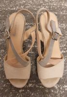 Damen Sandalen. Beige Keilabsatz Gr. 36 Neuwertig Nordrhein-Westfalen - Lippstadt Vorschau