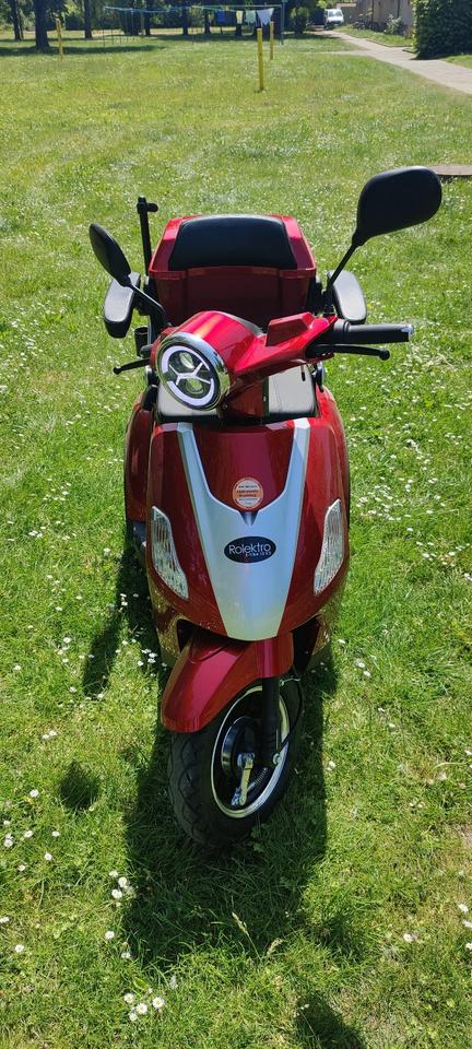 Krankenfahrstuhl    Elektrodreirad _Rot_Rolektro E Trike 15V.3 in Magdeburg