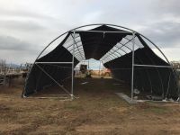 RUNDBOGENHALLE 9x10 / 9x12 / 9x20 / 9x26m - Garage Carport Unterstand Stellplatz Überdachung Wohnwagen Anhänger Boot Nutzfahrzeug Landwirtschaft Industrie Nutztierhaltung Depot Warenlager Holz Stroh Bayern - Freising Vorschau