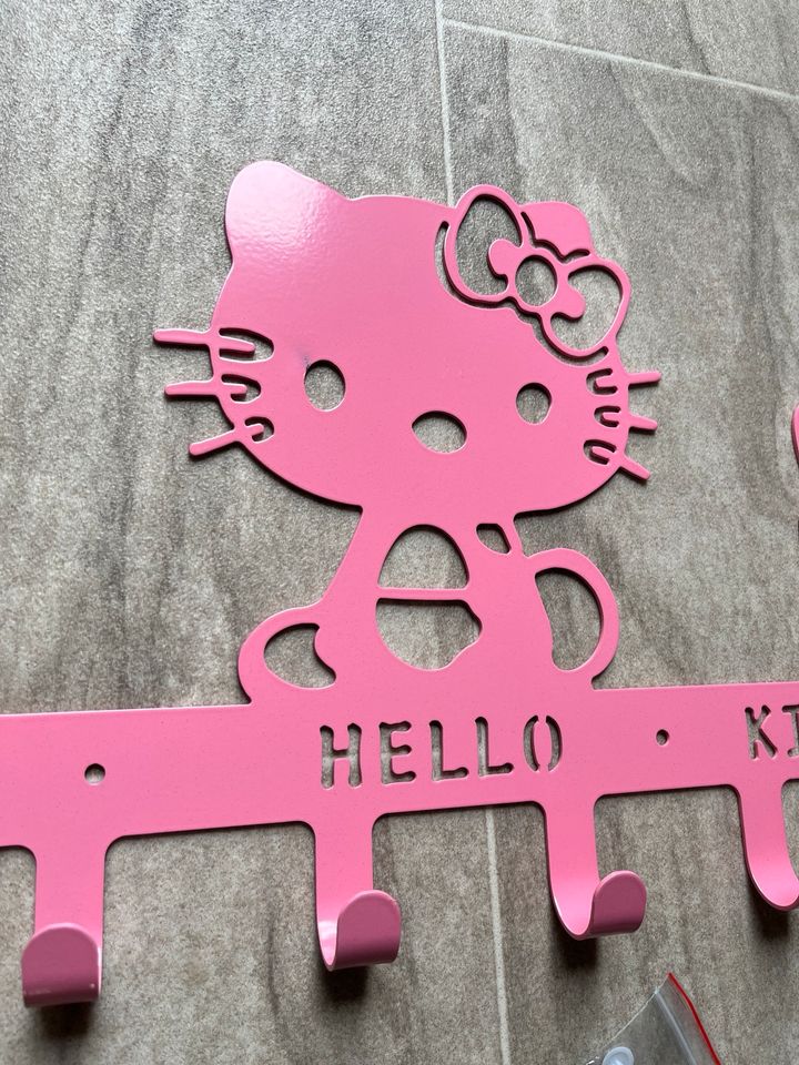 Hello Kitty Kinder Garderobenleiste Hakenleiste Kinderzimmer in Geist
