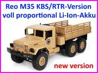 Reo M35 1:16 Khaki 6x6 2.4GHz RC Militär LKW Truck OVP NEU Brandenburg - Cottbus Vorschau