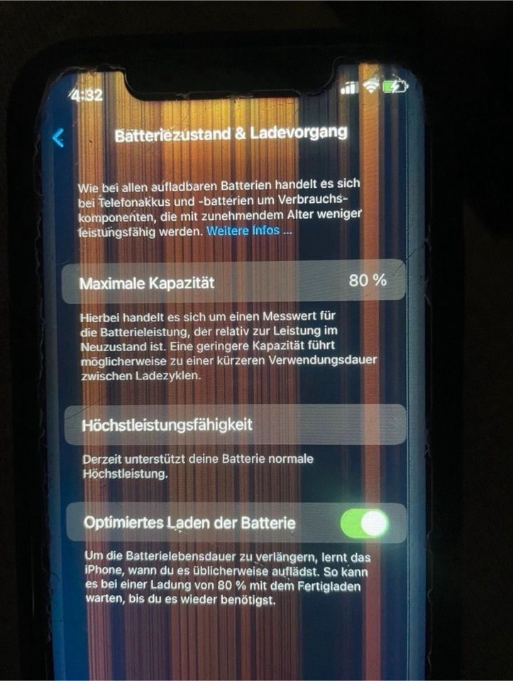 iPhone XR mit Displayschaden in Nürnberg (Mittelfr)