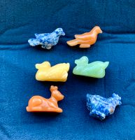 6x Edelstein Mini Tier Figuren Konvolut Jade Karneol Lapislazuli Baden-Württemberg - Ulm Vorschau