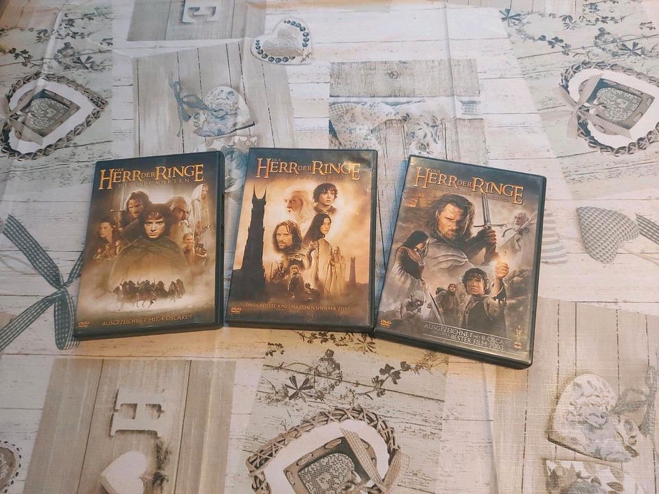 Der Herr der Ringe Teil 1 - 3 DVD's in Fintel