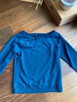 Pullover rundhals langarm dunkelblau Basic Sweatshirt Oberteil Bayern - Fürth Vorschau