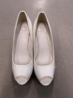 Weiße high heels Hochzeitsschuhe Baden-Württemberg - Mannheim Vorschau