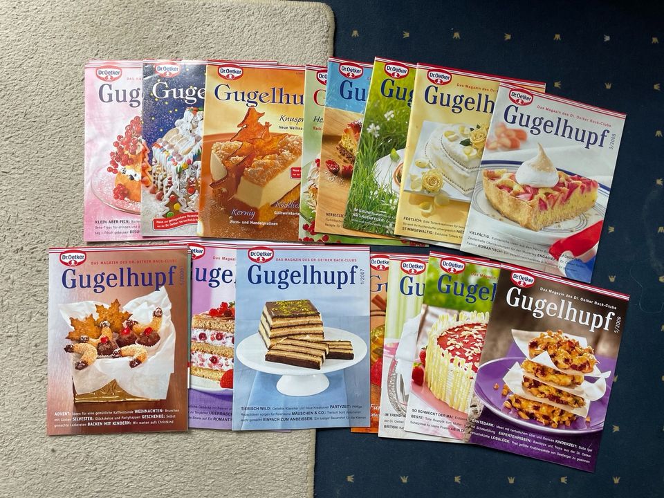 Viele Dr. Oetker Gugelhupf Magazin Zeitschrift Hefte wie neu in Köln