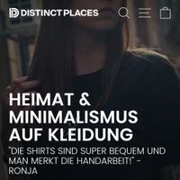 Gutschein von distinct places, Kleidung aus der Heimat, Mannheim Baden-Württemberg - Mannheim Vorschau